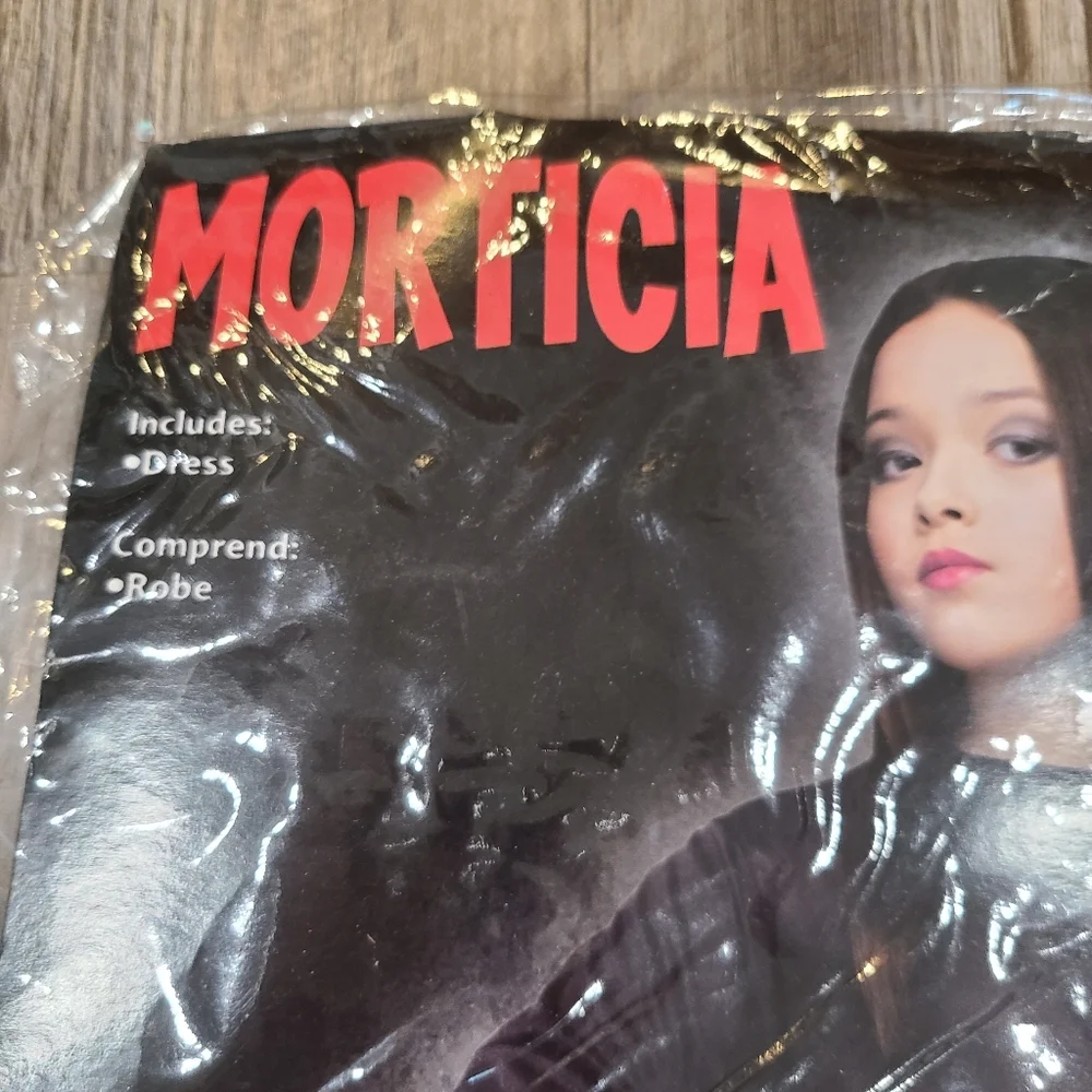 Addams Family Madam Morticia Costume by Fun World Size Medium 10/12